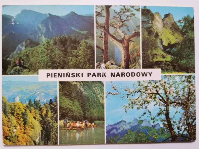 PIENIŃSKI PARK NARODOWY. WIDOK Z BYSTRZYKA I INNE FOT. BOROWY I INNE