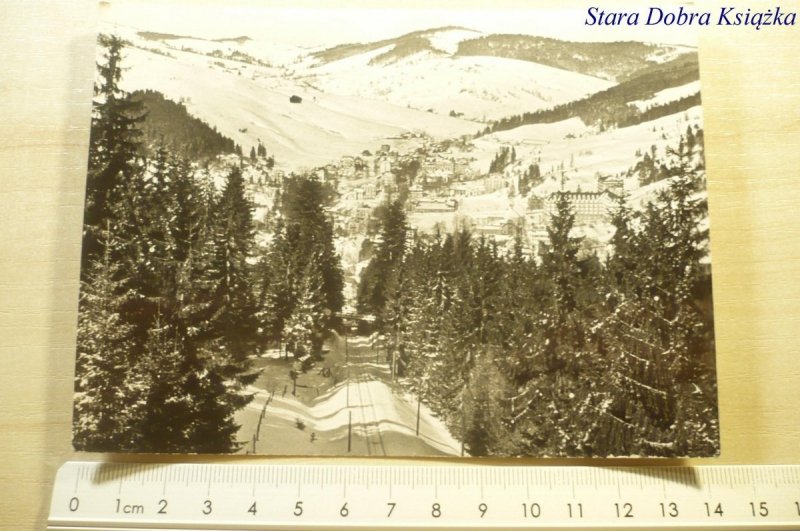 KRYNICA. WIDOK Z GÓRY PARKOWEJ FOT. E. FALKOWSKI