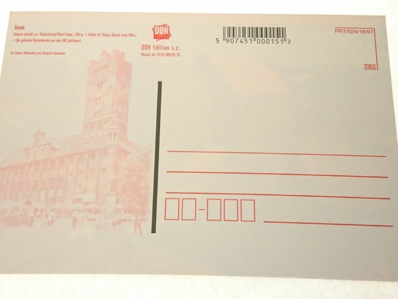 TORUŃ GOTYCKI KOŚCIÓŁ P. W. NMP FOT. D. KRAKOWIAK
