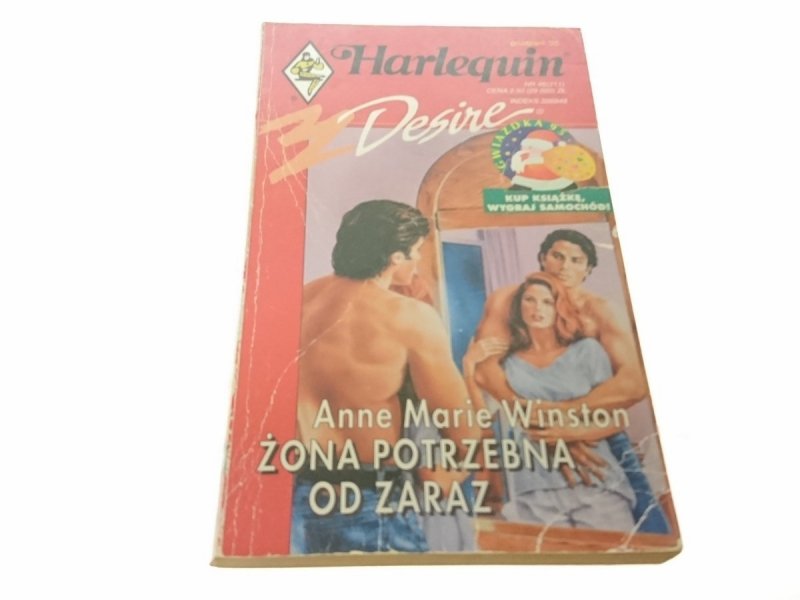 ŻONA POTRZEBNA OD ZARAZ - Anne Marie Winston 1995