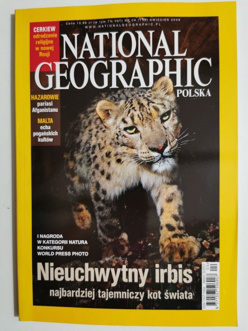 NATIONAL GEOGRAPHIC POLSKA NR 04 (115) KWIECIEŃ 2009