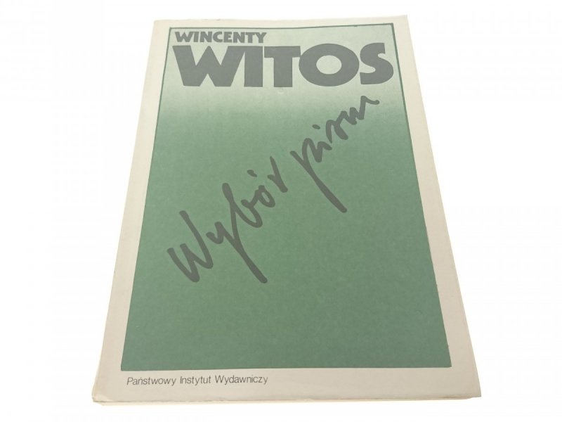 WYBÓR PISM - Wincenty Witos 1989