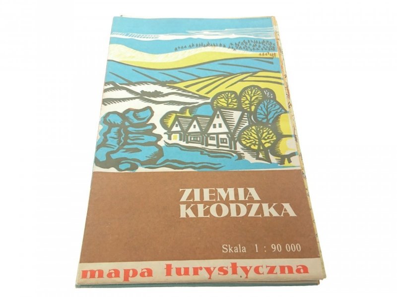 ZIEMIA KŁODZKA 1: 90 000 MAPA TURYSTYCZNA 1980