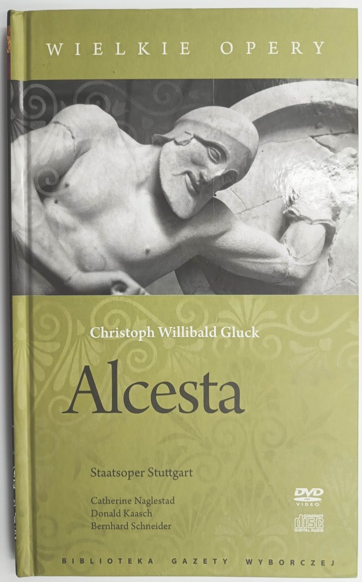 DVD. WIELKIE OPERY. ALCESTA - Christoph Willibald Gluck