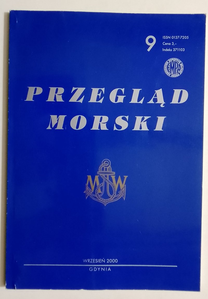 PRZEGLĄD MORSKI NR 9