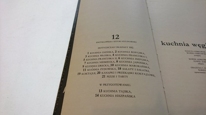 KUCHNIA WĘGIERSKA 1992
