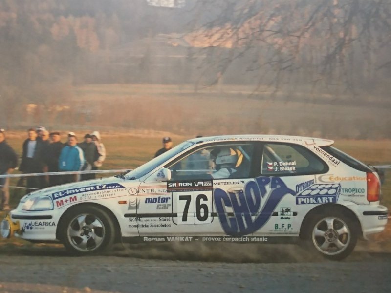 RAJD WRC 2005 ZDJĘCIE NUMER #285 HONDA CIVIC