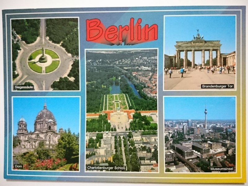 BERLIN. PIĘĆ UJĘĆ