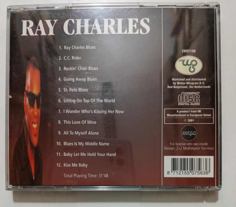 CD. RAY CHARLES blues