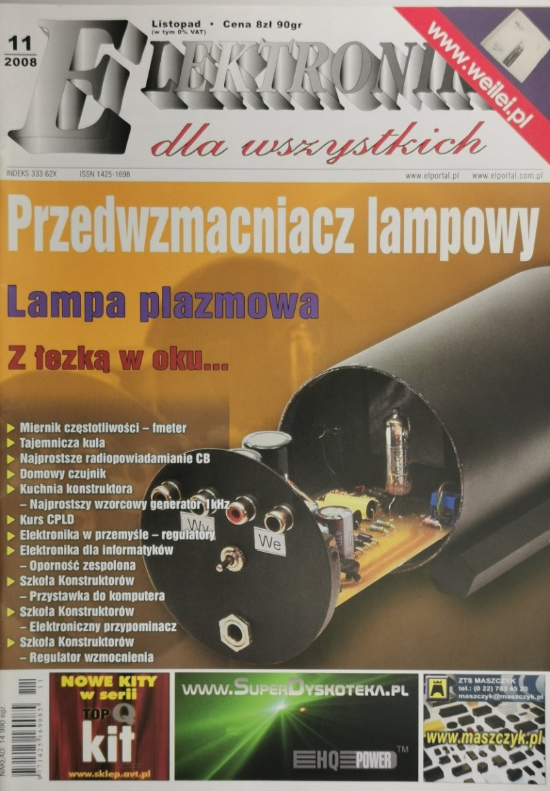 ELEKTRONIKA DA WSZYSTKICH 11/2008