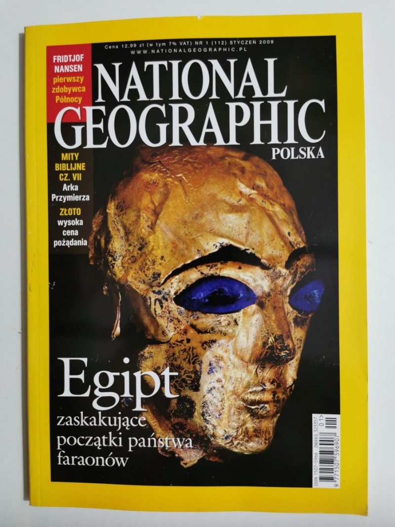 NATIONAL GEOGRAPHIC POLSKA NR 1 (112) STYCZEŃ 2009