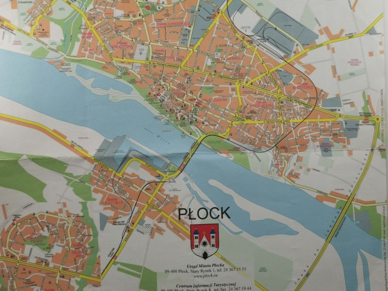 MAPA PŁOCK URZĄD MIASTA PŁOCK