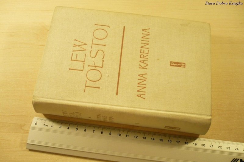 ANNA KARENINA TOM 1 - Lew Tołstoj (1962)