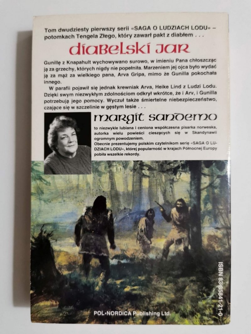 SAGA O LUDZIACH LODU TOM 21 Margit Sandemo 1994