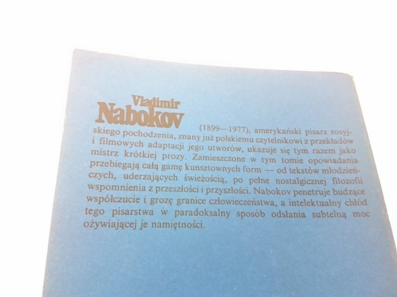 OPOWIADANIA - Vladimir Nabokov 1987