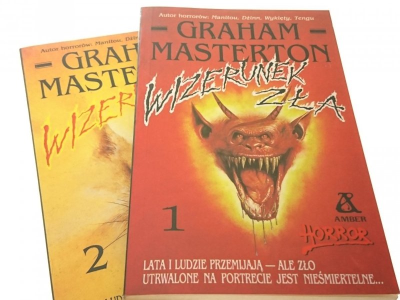 WIZERUNEK ZŁA TOM 1 i 2 - Graham Masterton 1992