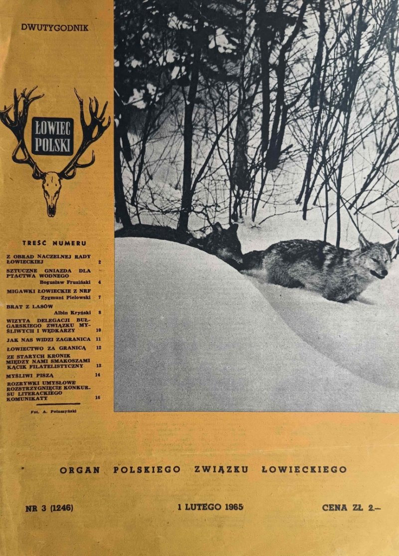 ŁOWIEC POLSKI NR 3/1965
