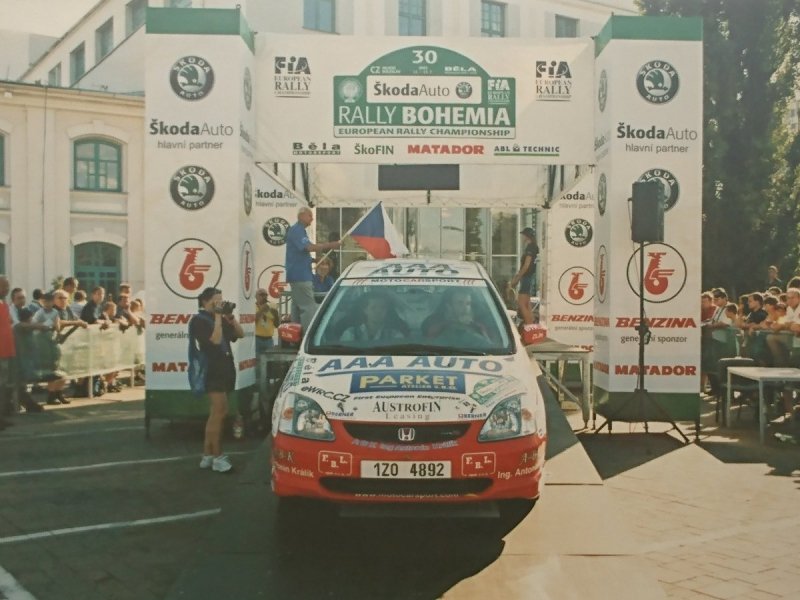 RAJD WRC 2005 ZDJĘCIE NUMER #261 HONDA CIVIC