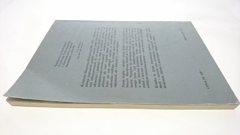 KAPITAN KAPITANÓW - Marek Koszur 1987