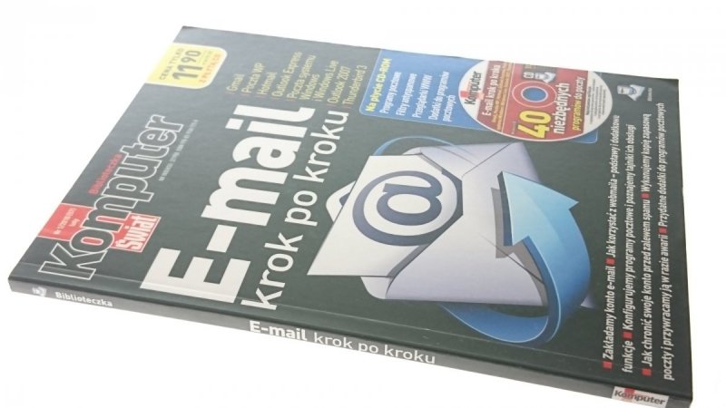 KOMPUTER ŚWIAT 1 2010 EMAIL KROK PO KROKU + CD