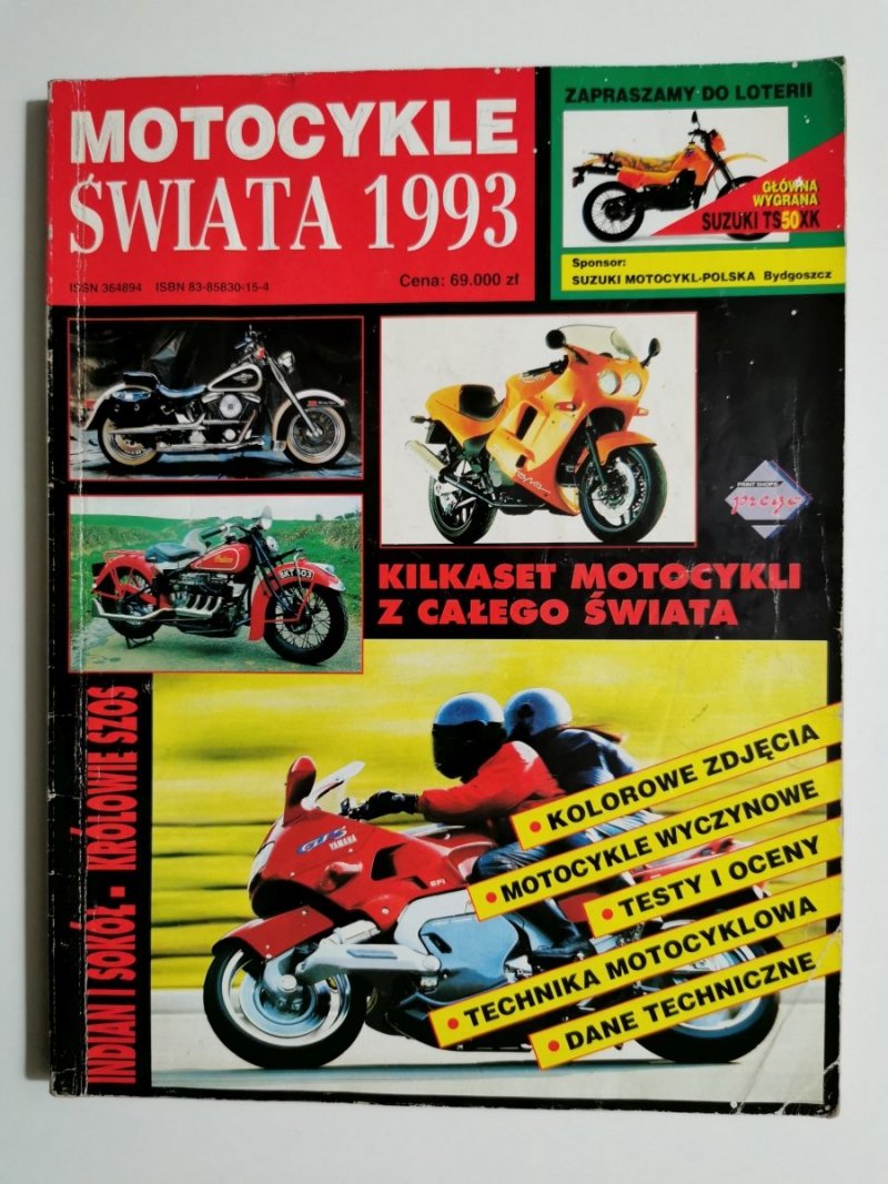MOTOCYKLE ŚWIATA 1993 