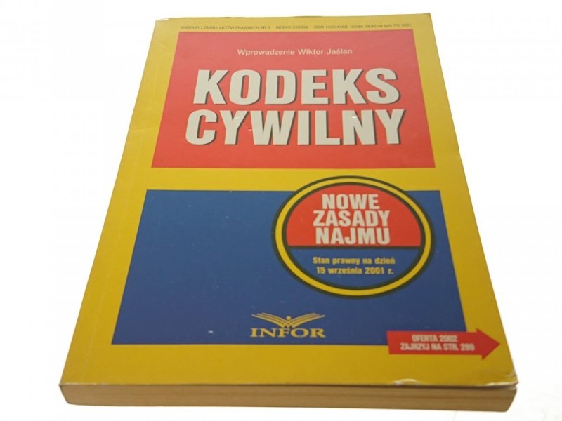 KODEKS CYWILNY - Wiktor Jaślan (2001)