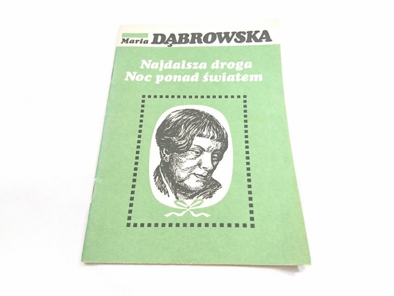 NAJDALSZA DROGA NOC PONAD ŚWIATEM - M. Dąbrowska