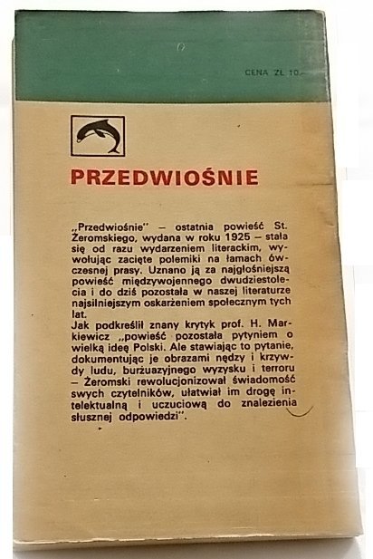 PRZEDWIOŚNIE - Stefan Żeromski 1970