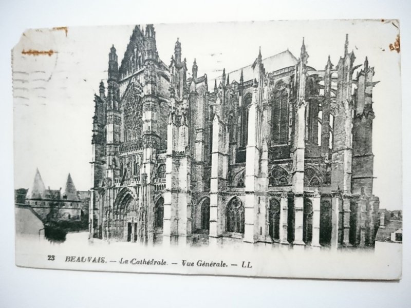 BEAUVAIS. LA CATHEDRALE - VUE GENERALE - LL