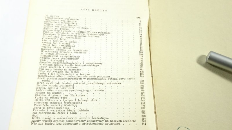 JAK WAM SIĘ PODOBA - Jan Kott 1955