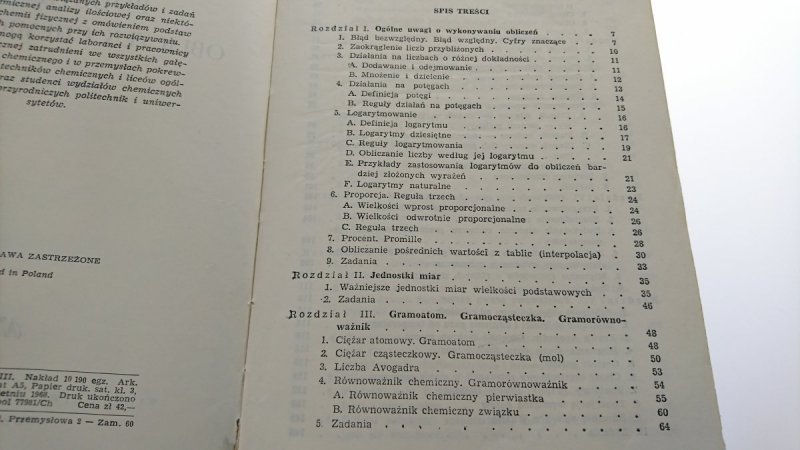 PODSTAWY OBLICZEŃ CHEMICZNYCH - Henryk Całus 1968