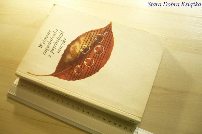 WYBRANE ZAGADNIENIA Z PSYCHOLOGII MUZYKI 1990