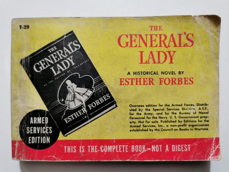 THE GENERAL’S LADY - Esther Forbes