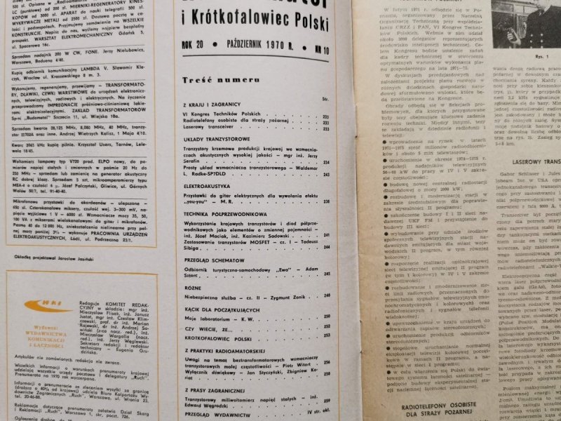 Radioamator i krótkofalowiec 10/1970
