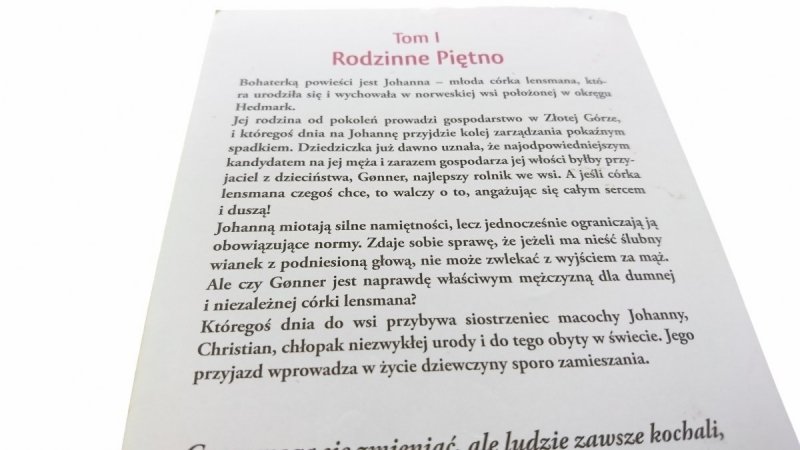 SAGA O LUDZIACH ZE ZŁOTEJ GÓRY TOM I RODZINNE