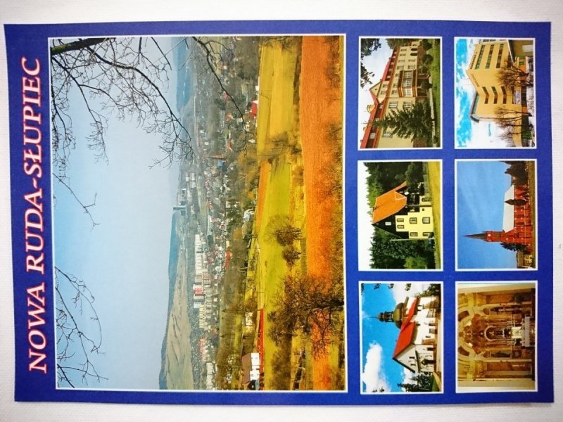 NOWA RUDA-SŁUPIEC - PANORAMA SŁUPCA, SANKTUARIUM MB I INNE FOT. R. PROSZEK