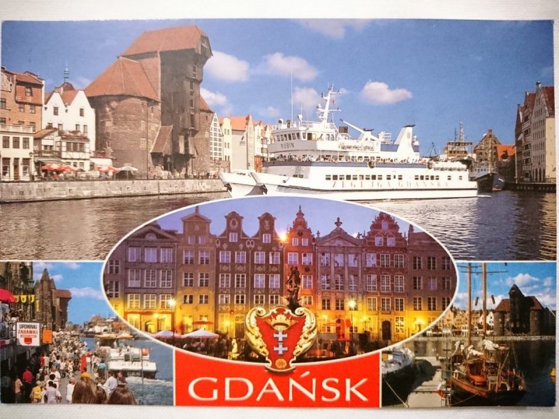GDAŃSK. CZTEEY UJĘCIA FOT. W. WĘGRZYN, A. ŁOPATA