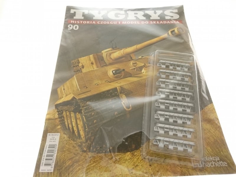 TYGRYS HISTORIA CZOŁGU I MODEL DO SKŁADANIA NR 090