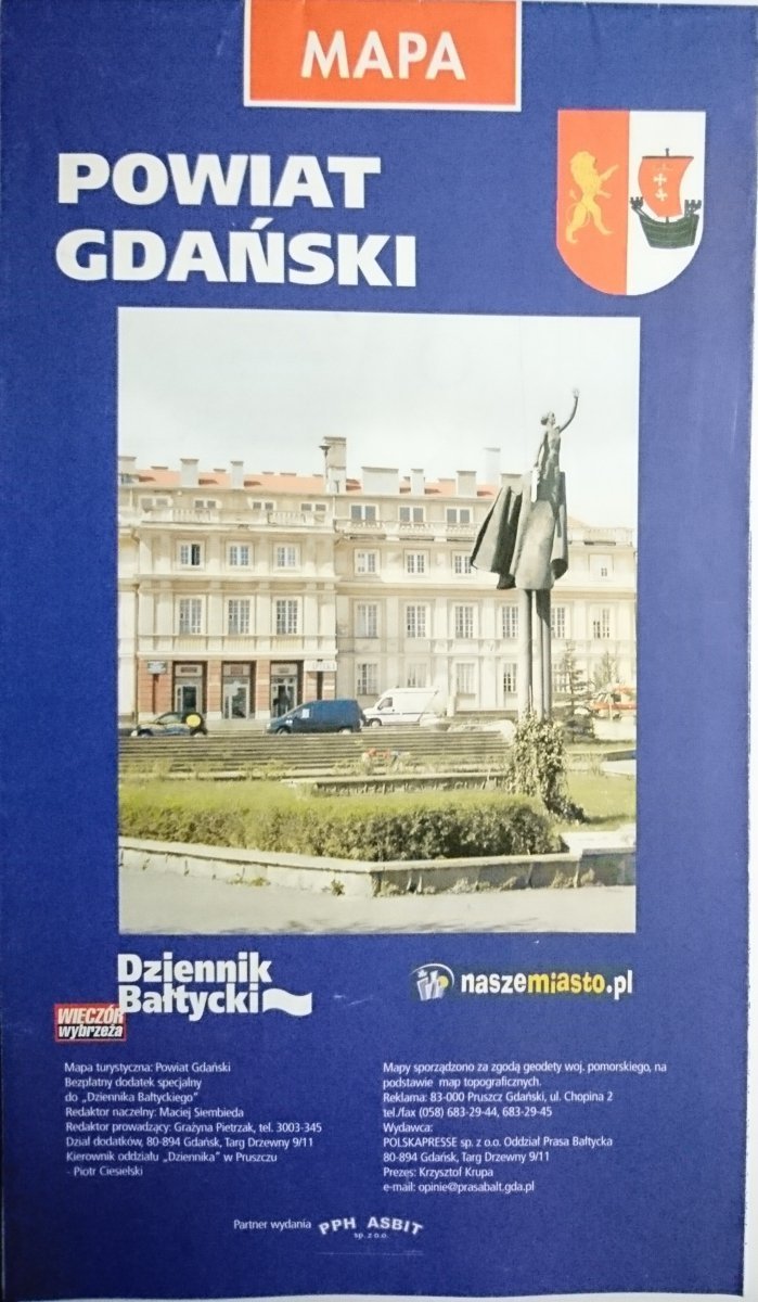 MAPA. POWIAT GDAŃSKI