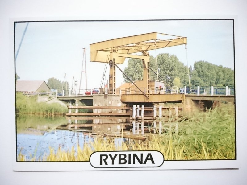 RYBINA. UNIKALNY MOST ZWODZONY PODNOSZONY NA RZECE SZKARPAWIE FOT. MISIUK