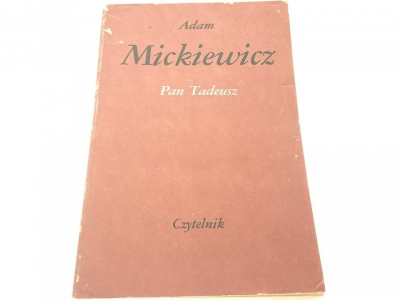 PAN TADEUSZ - Adam Mickiewicz 1984