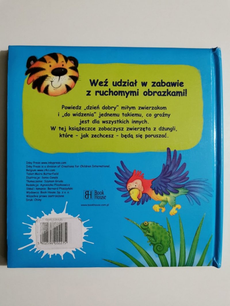 ŚMIESZNE ZWIERZAKI. W DŻUNGLI. ZABAWA Z RUCHOMYMI ZWIERZĘTAMI 