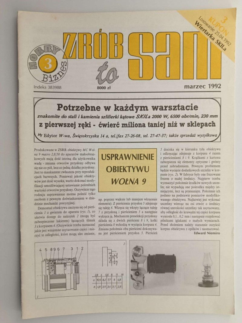 ZRÓB TO SAM NR 3/1992