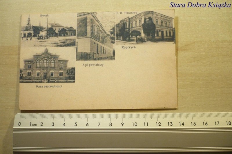REPRINT. ROPCZYCE - RYNEK; SĄD POWIATOWY; KASA