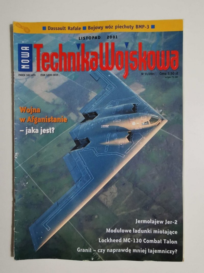 NOWA TECHNIKA WOJSKOWA NR 11/2001