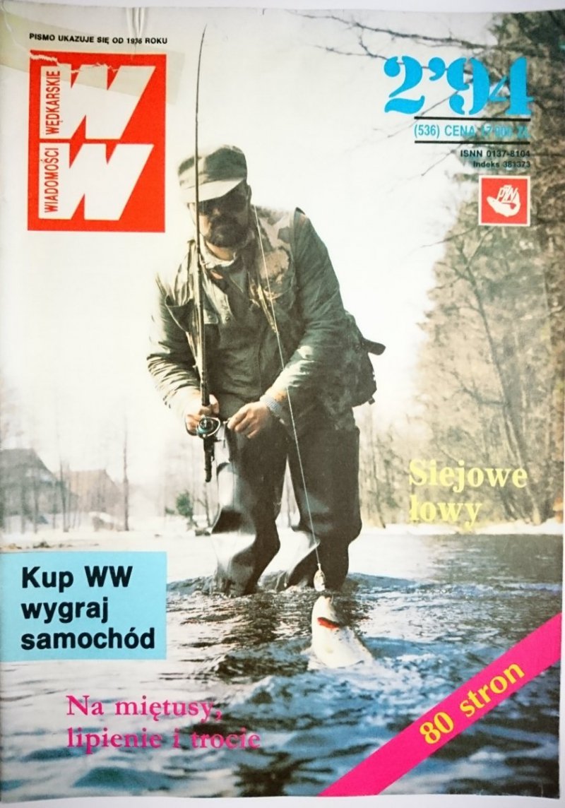 WIADOMOŚCI WĘDKARSKIE 2-1994