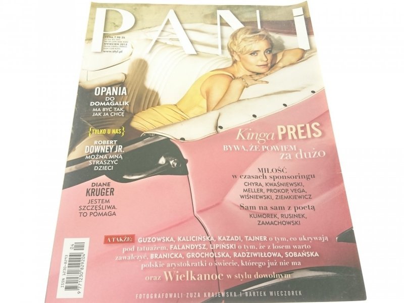 PANI NR 04 (259) ROK XXIII KWIECIEŃ 2012 K. PREIS