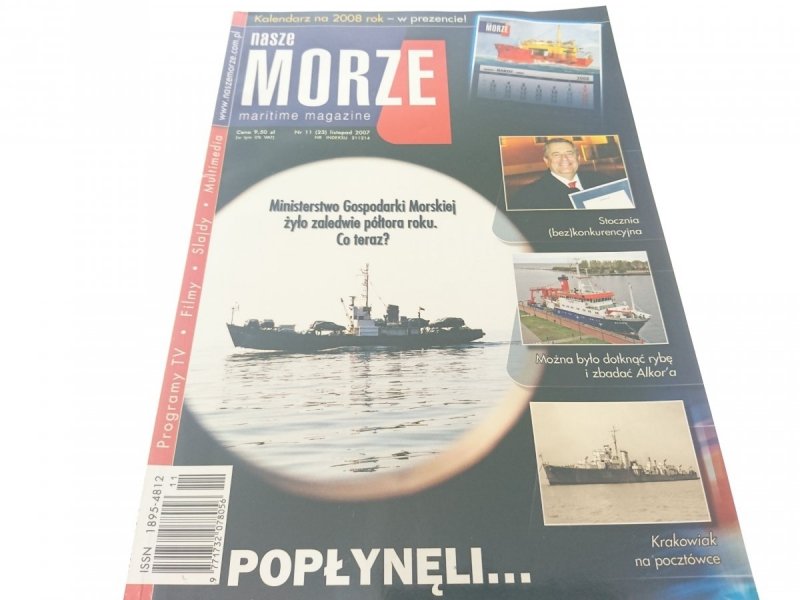 NASZE MORZE. MARITIME MAGAZINE 11-2007