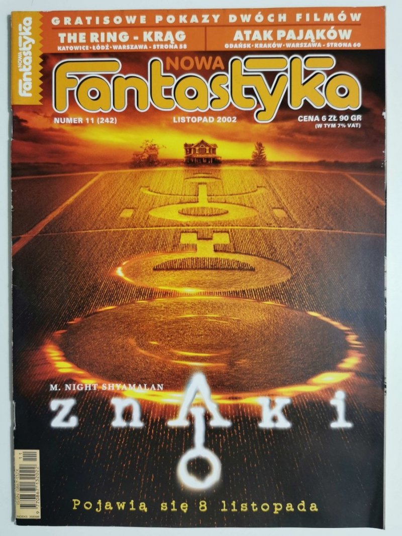 NOWA FANTASTYKA NR 11 (242) LISTOPAD 2002