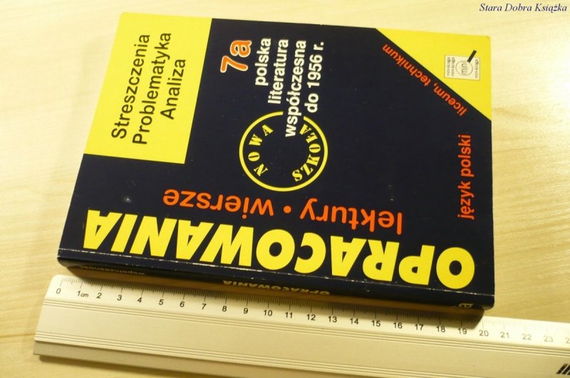 OPRACOWANIA 7a POLSKA LITERATURA WSPÓŁCZESNA